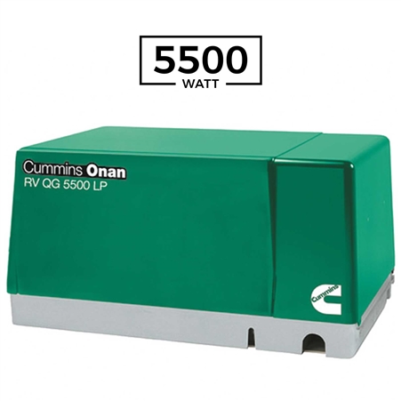 Cummins Onan 5.5kW RV Generator RV QG 5500 EVAP